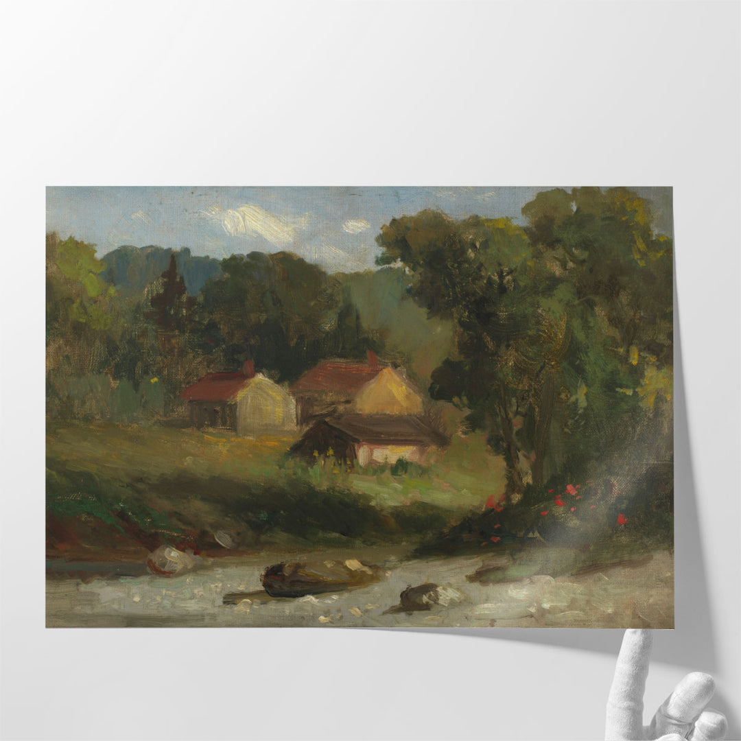 Rocky Farm, Newport - Canvas Print Wall Art
