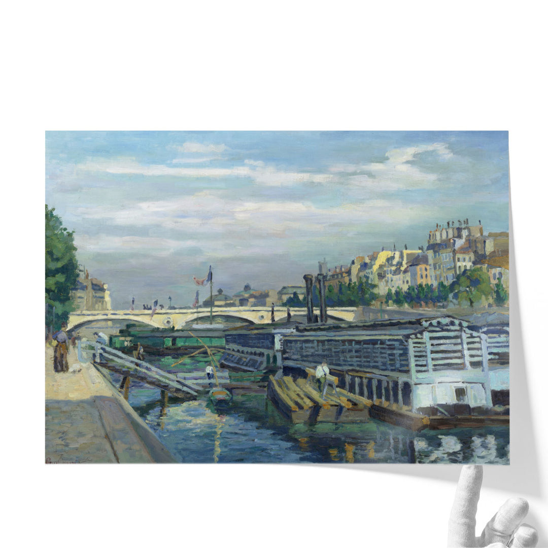 The Bridge of Louis Philippe, 1875 - Canvas Print Wall Art