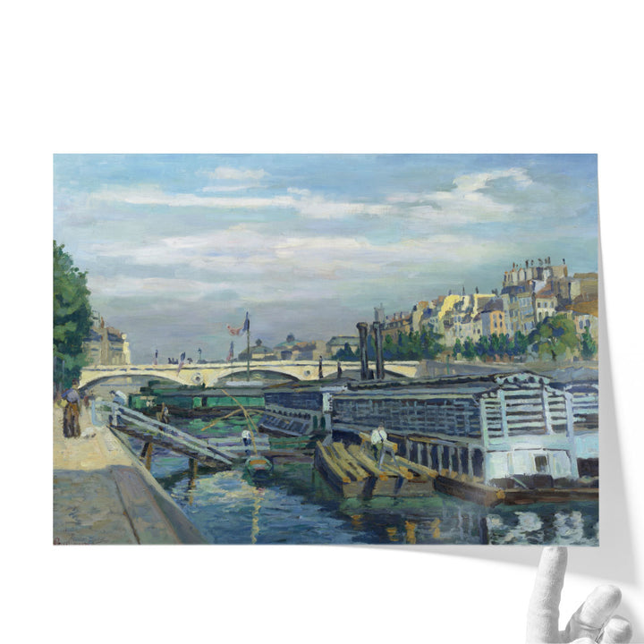 The Bridge of Louis Philippe, 1875 - Canvas Print Wall Art