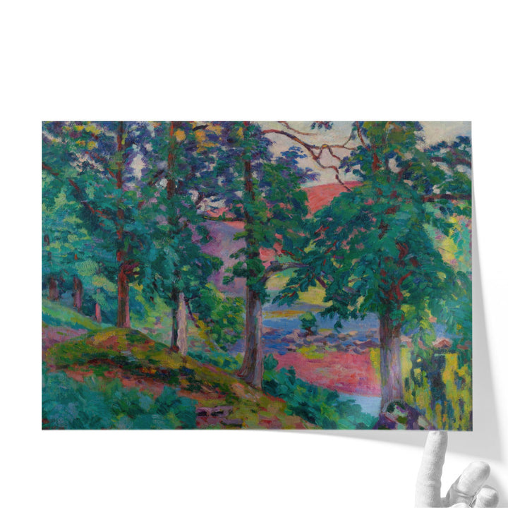 Paysage De La Creuse - Canvas Print Wall Art