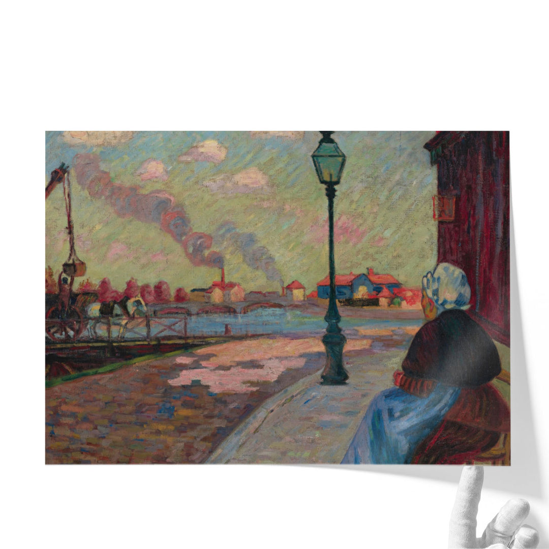 La Seine a Charenton - Canvas Print Wall Art