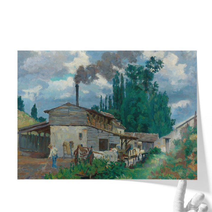 Les Bords De La Bièvre - Canvas Print Wall Art