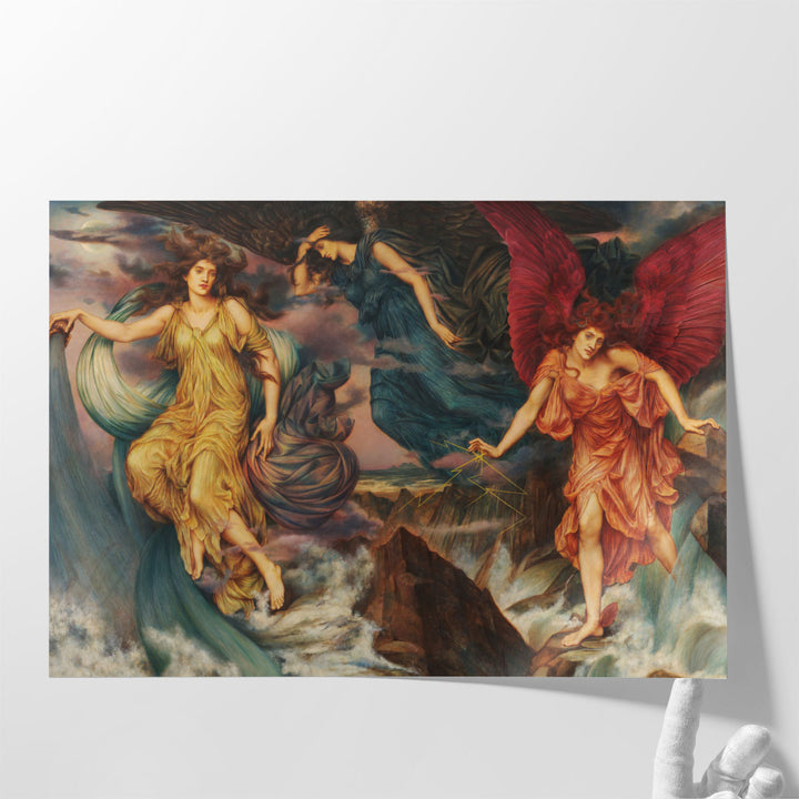 The Storm Spirits - Canvas Print Wall Art