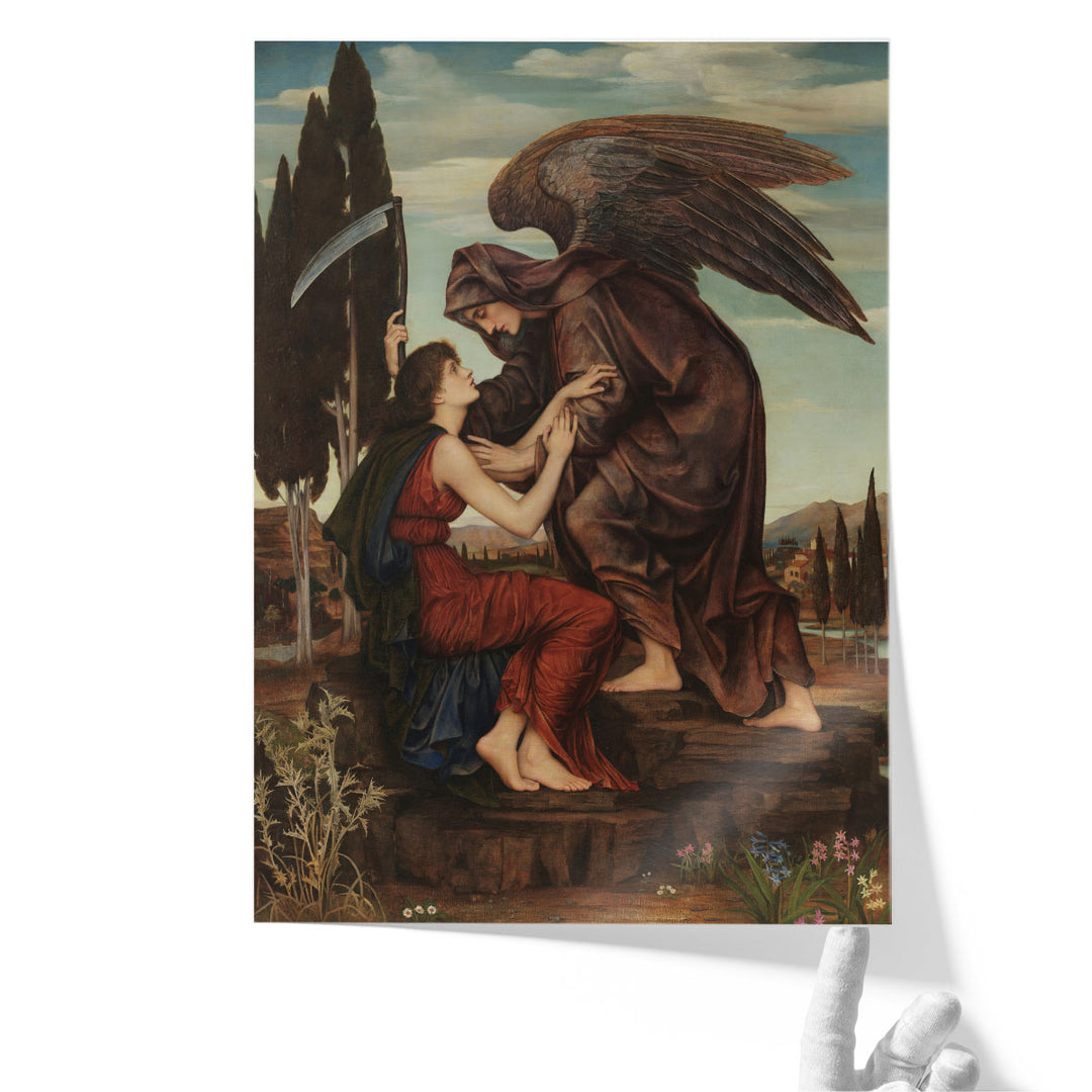 Angel of Death, 1881 - Canvas Print Wall Art