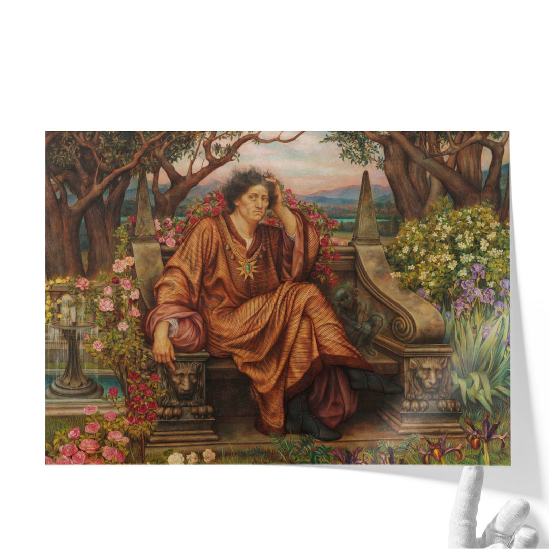 A Soul in Hell, 1902 - Canvas Print Wall Art