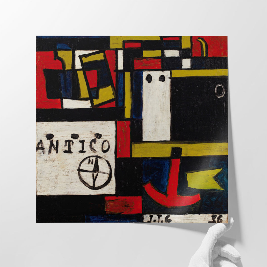 Transatlántico Constructivo, 1936 - Canvas Print Wall Art
