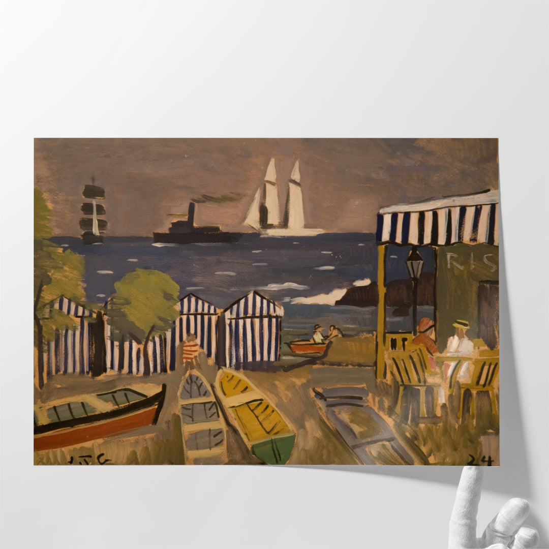 Paisaje de Playa, 1924 - Canvas Print Wall Art