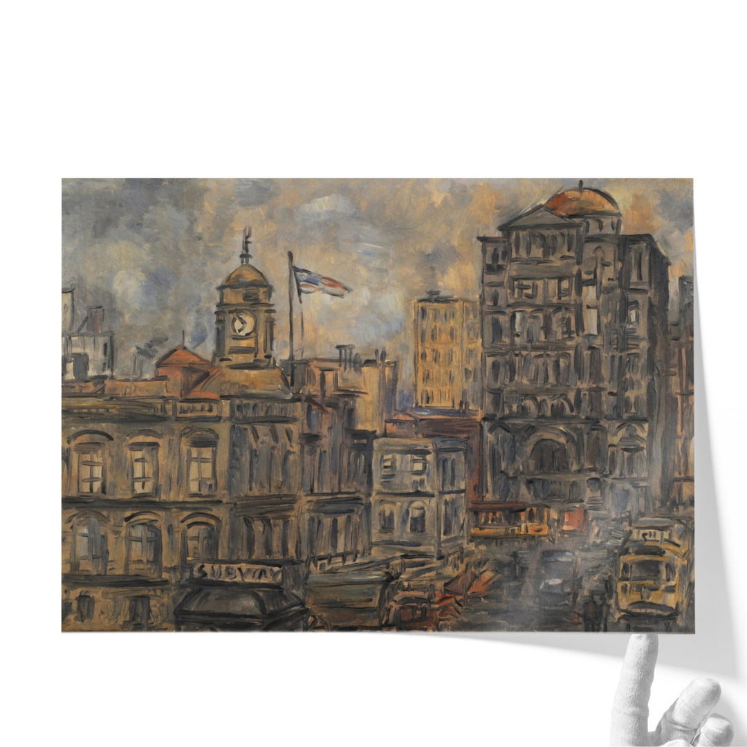 City Hall, 1942 - Canvas Print Wall Art