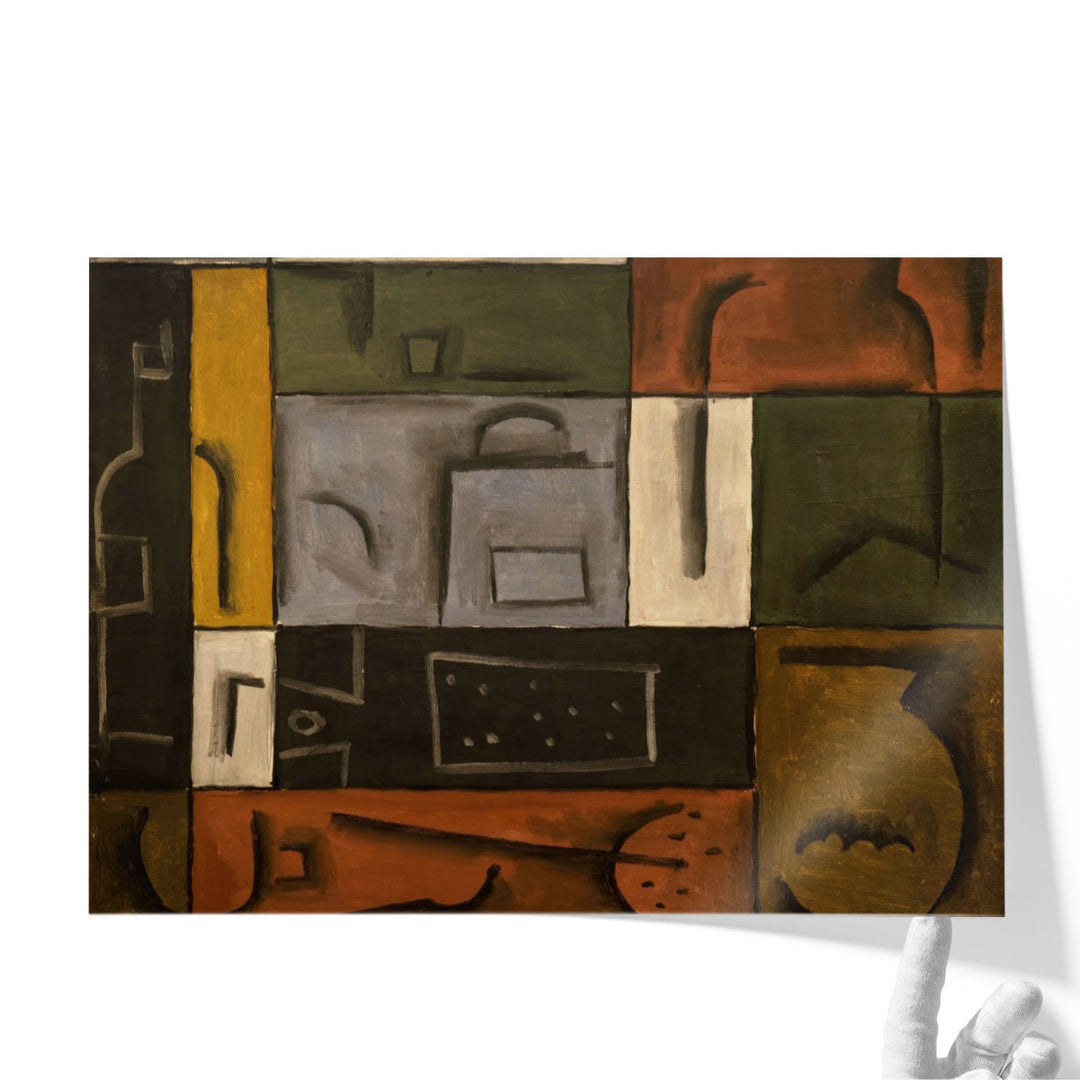 Structure with Street, 1929 - Canvas Print Wall Art