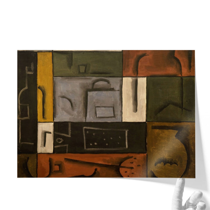 Structure with Street, 1929 - Canvas Print Wall Art