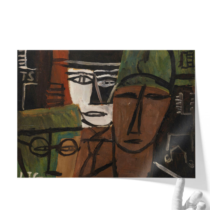 Têtes, 1928 - Canvas Print Wall Art