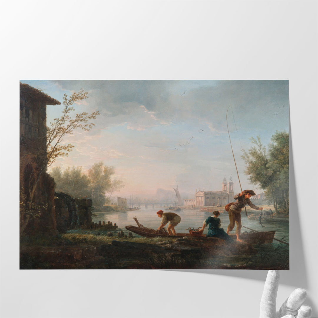 The Four Times of Day, Morning - Canvas Print Wall Art