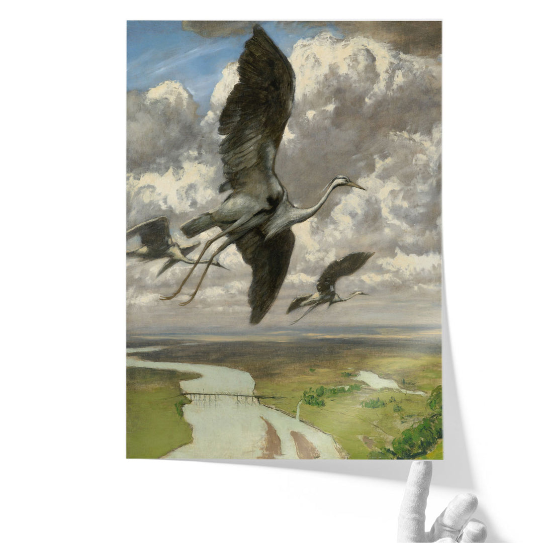 Wondrous Birds, 1892 - Canvas Print Wall Art