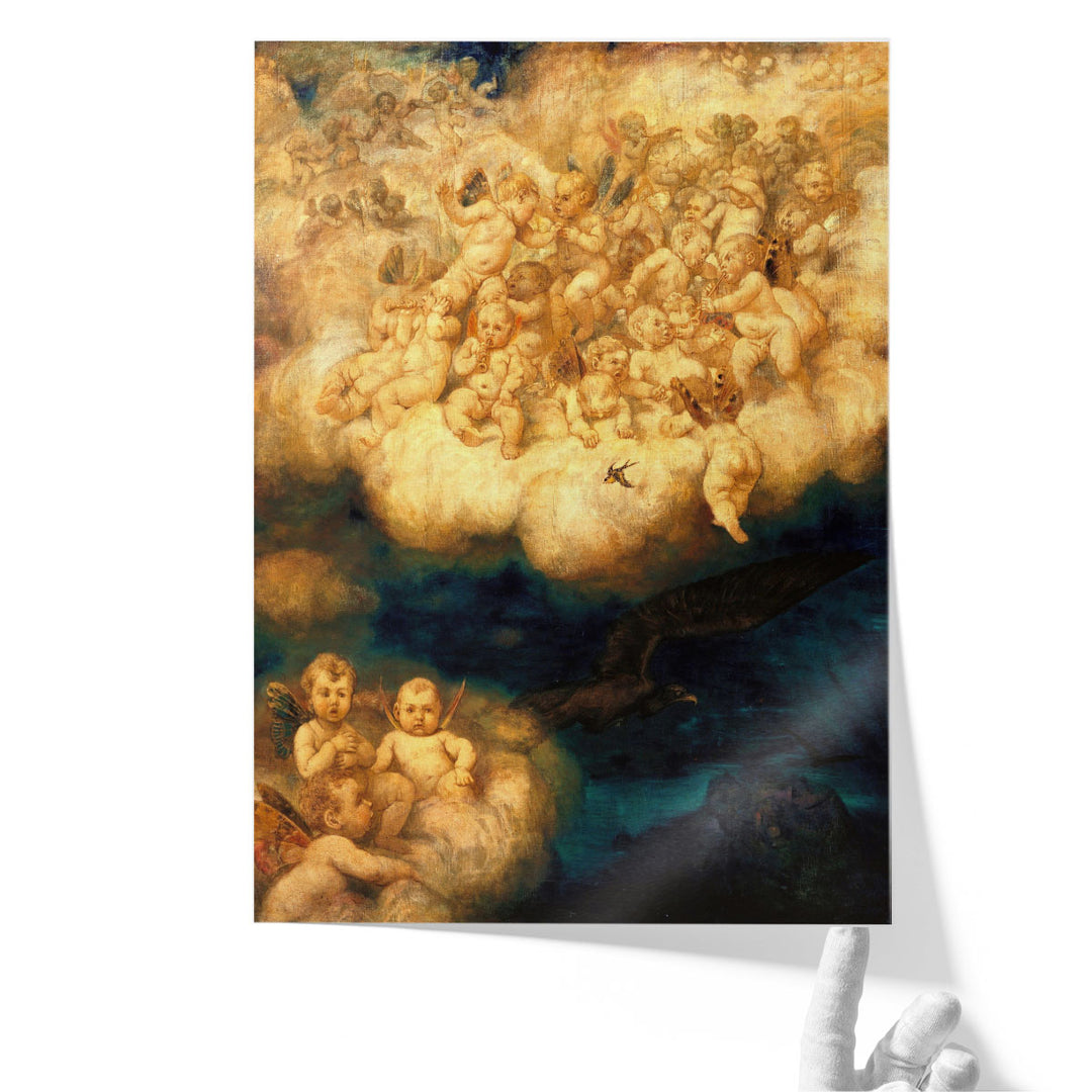 Cloud of Angels, 1878 - Canvas Print Wall Art
