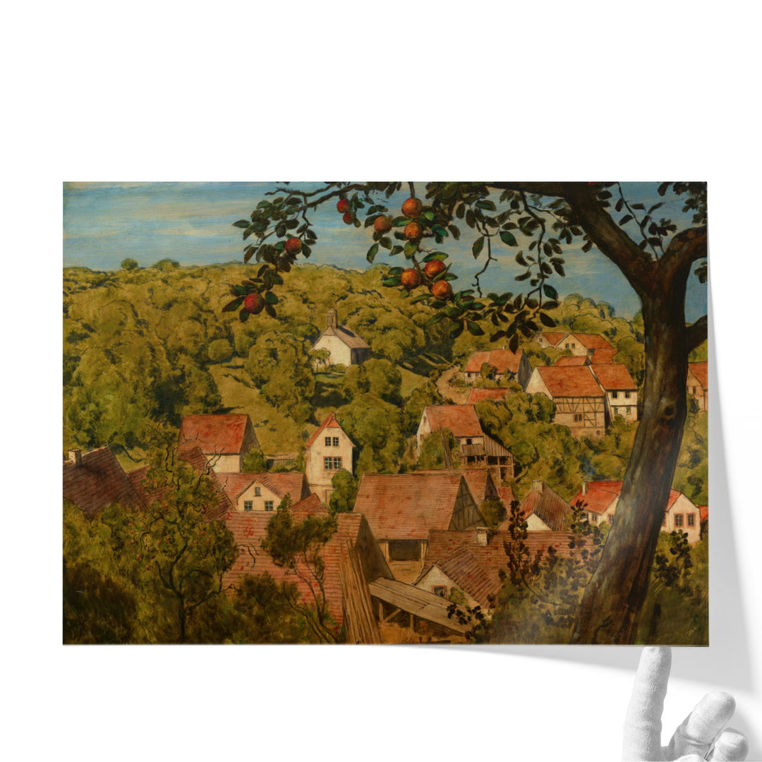 Blick auf Mamolsheim, 1890 - Canvas Print Wall Art