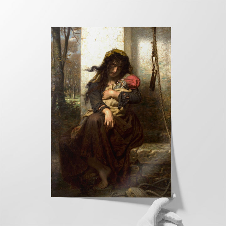 The Lunatic of Etretat - Canvas Print Wall Art