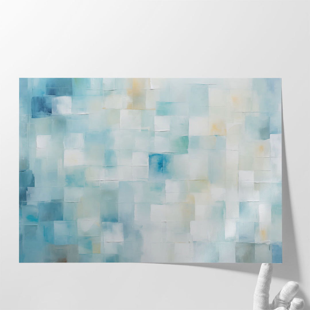 Aquamarine Odyssey - Canvas Print Wall Art