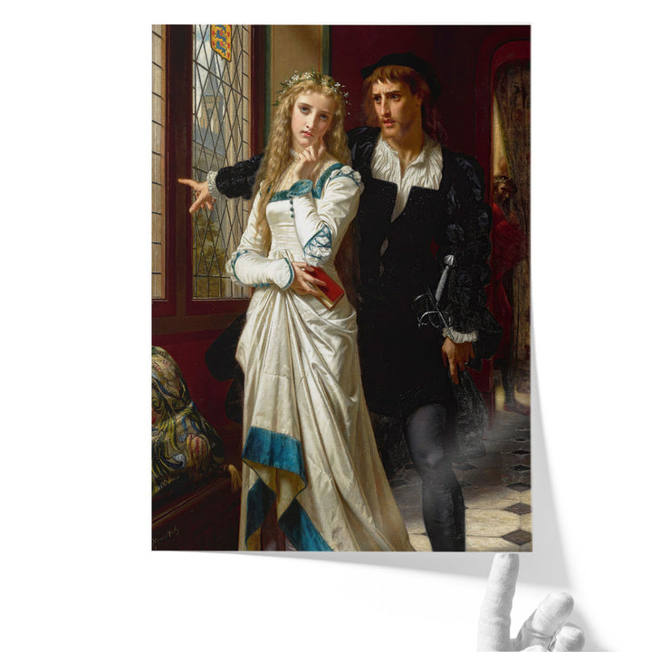 Hamlet and Ophelia, 1873 - Canvas Print Wall Art