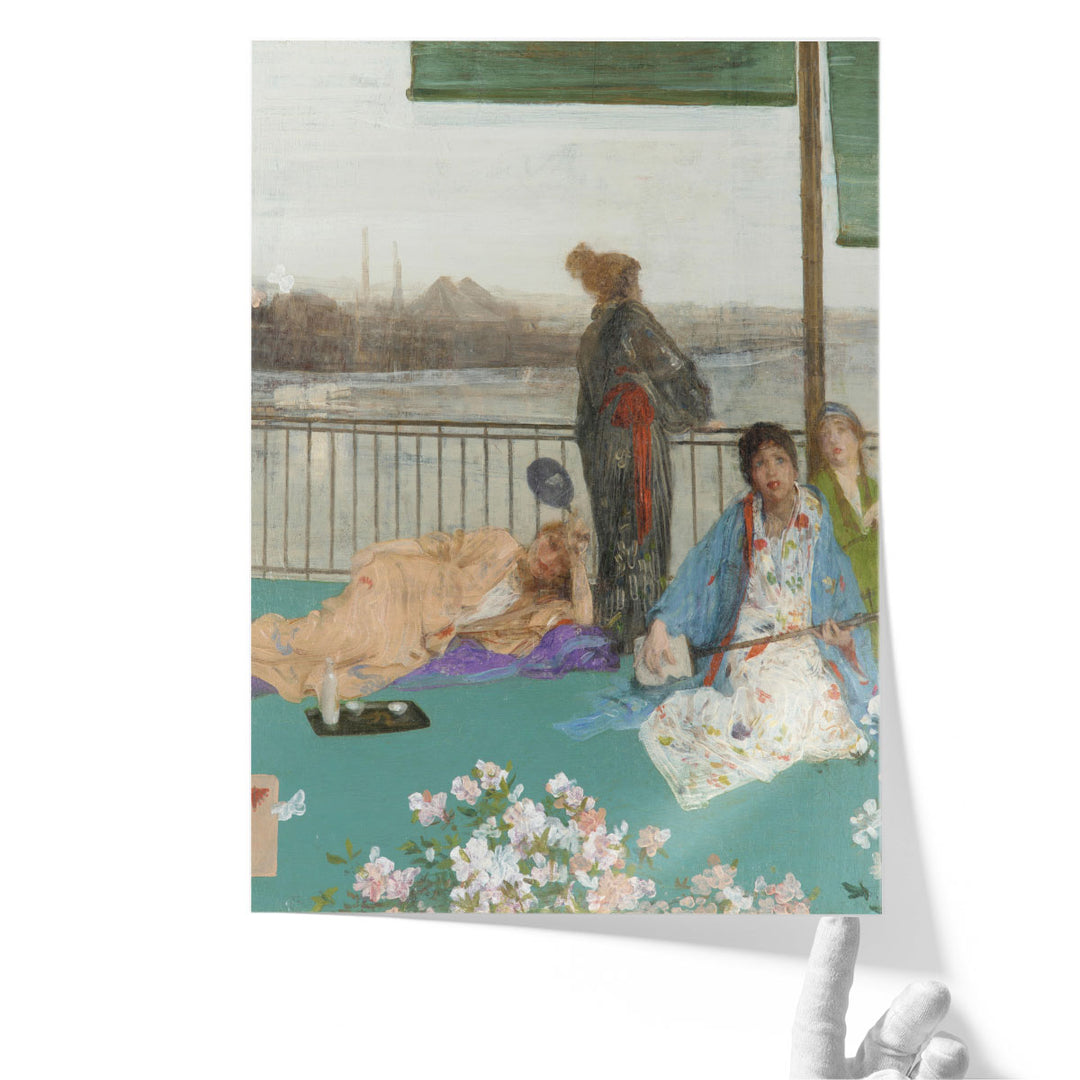 The Balcony, 1864-1870 - Canvas Print Wall Art