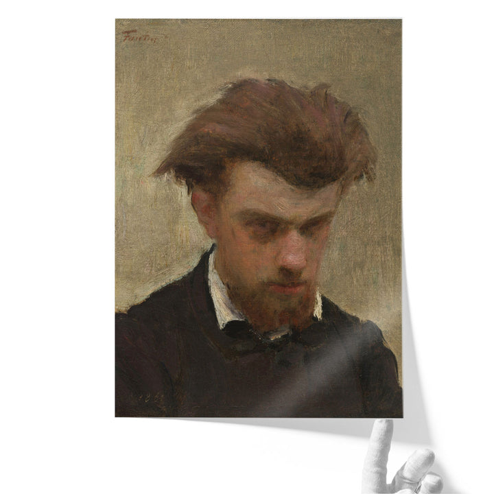 Self-Portrait Henri Fantin Latour - Canvas Print Wall Art