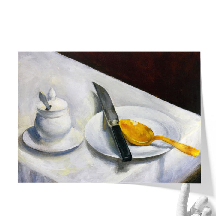 Still Life with Mustard Pot, 1860 - Canvas Print Wall Art