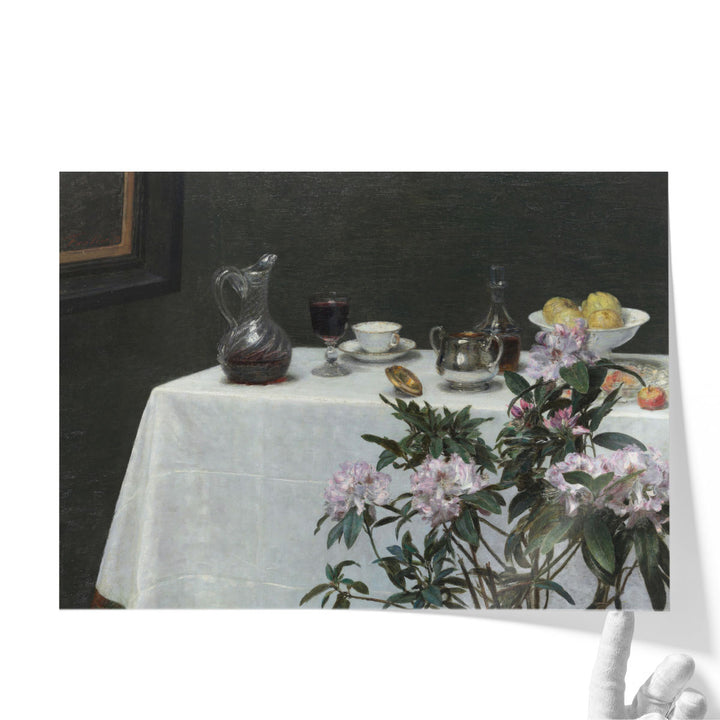 Still Life, Corner of a Table, 1873 - Canvas Print Wall Art
