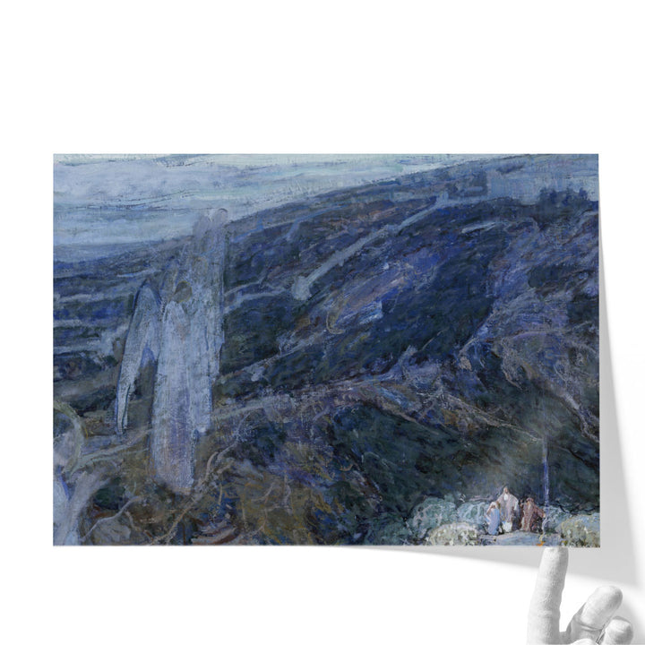 Angels Appearing Before The Shepherds  - Canvas Print Wall Art