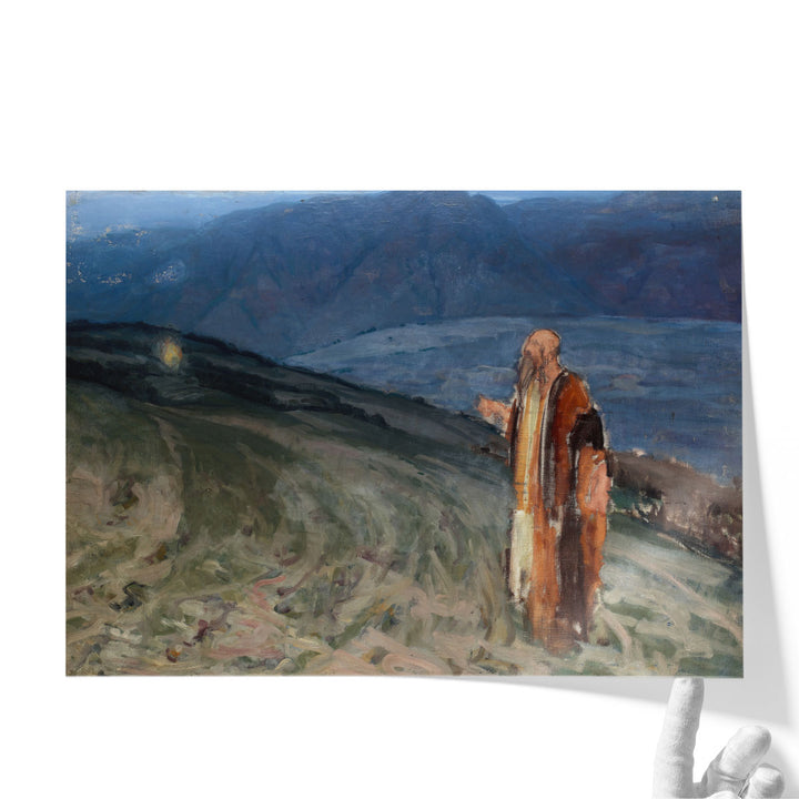 Study For Moses And The Burning Bush - Canvas Print Wall Art