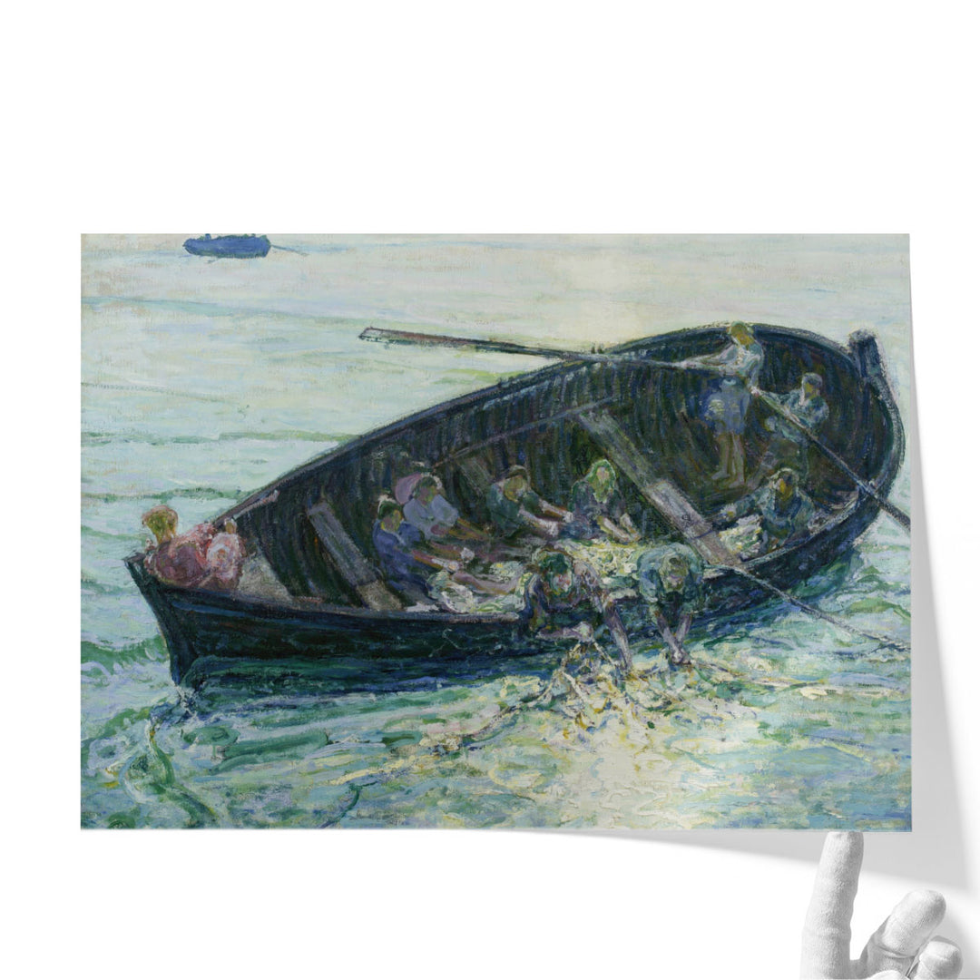 The Miraculous Haul Of Fishes - Canvas Print Wall Art