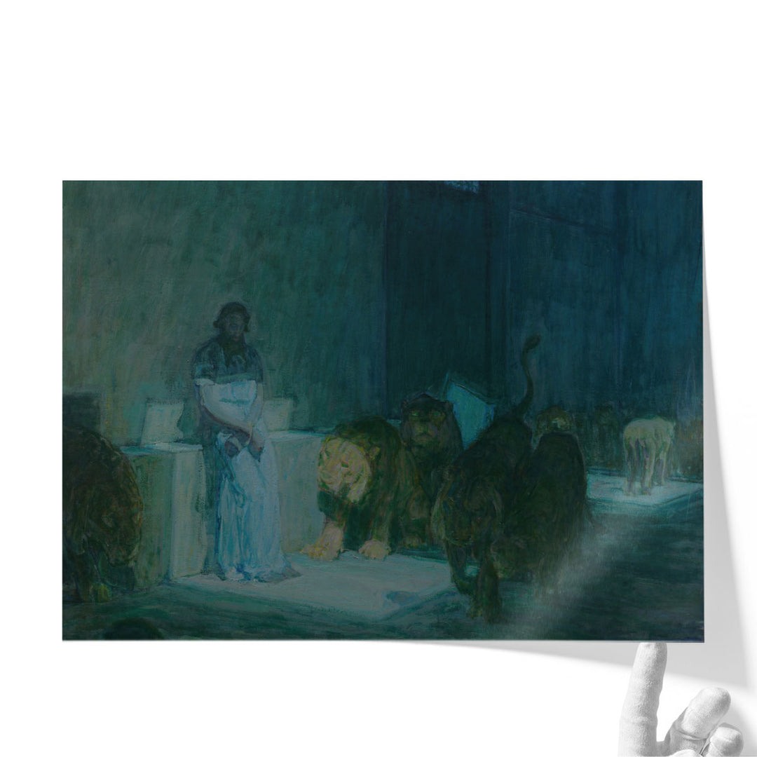 Daniel in the Lions’ Den 2 - Canvas Print Wall Art