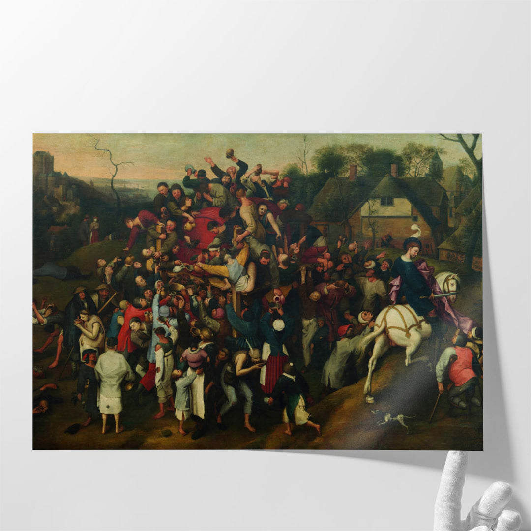 The Wine of Saint Martin Day - Canvas Print Wall Art