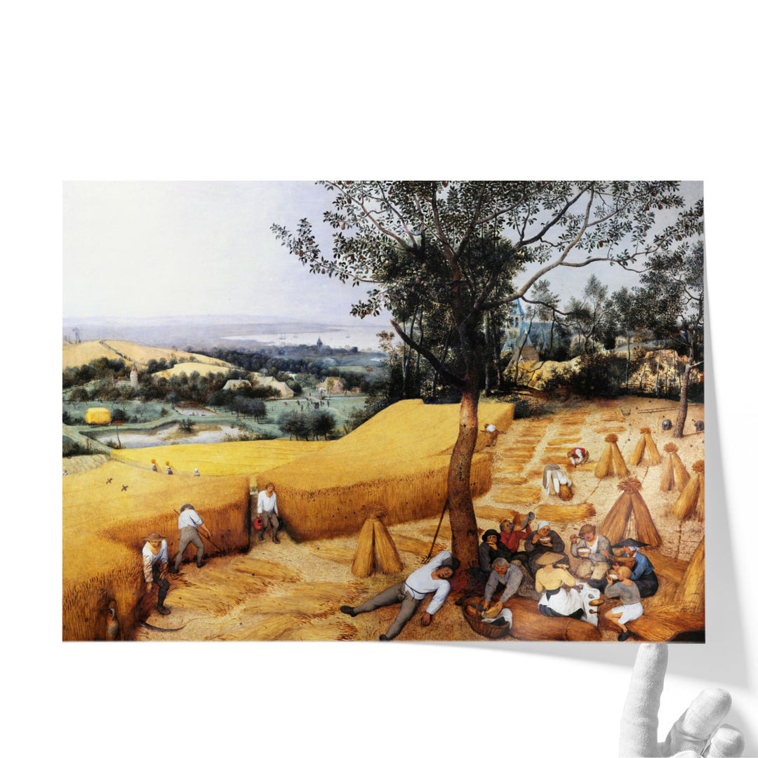 The Harvesters, 1565 - Canvas Print Wall Art