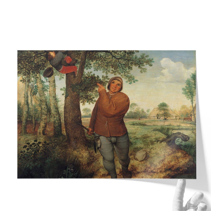 The Peasant and the Nest Robber, The Bird Nester - Canvas Print Wall Art