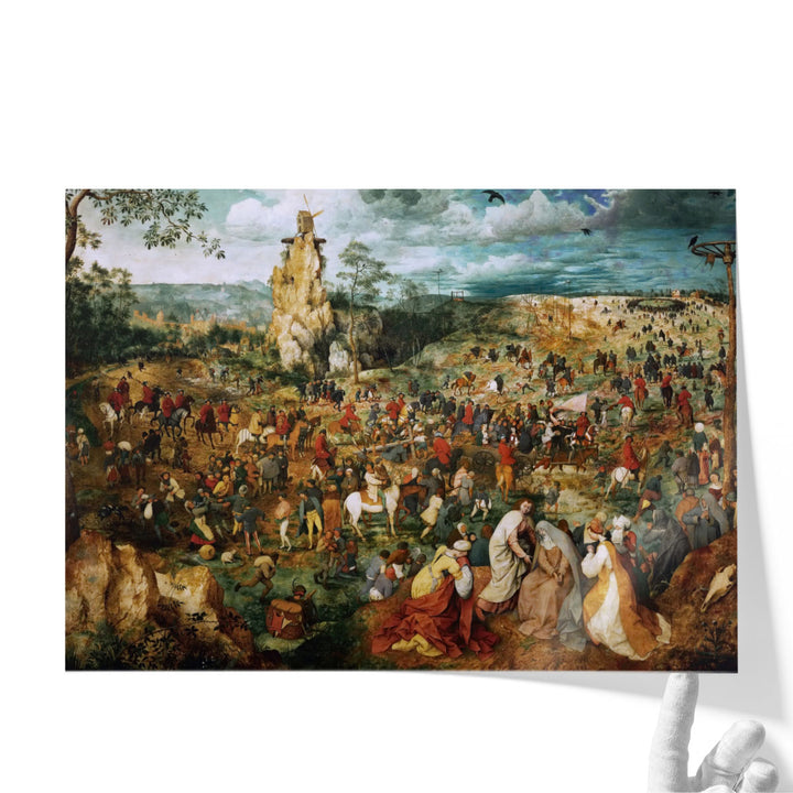 The Procession to Calvary - Canvas Print Wall Art