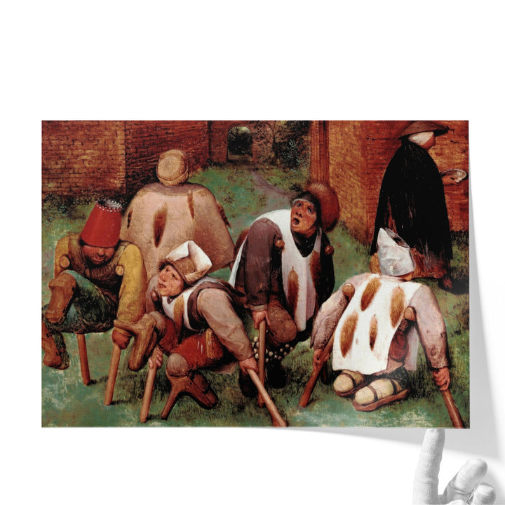 The Beggars - Canvas Print Wall Art