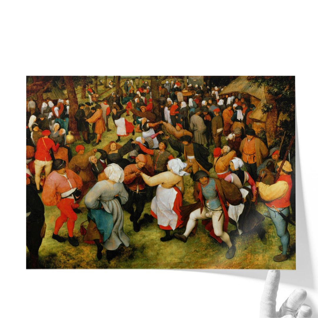 Peasant Wedding Dance - Canvas Print Wall Art
