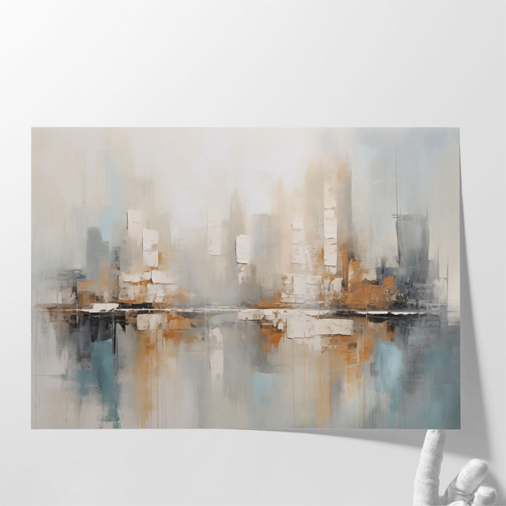 Cityscape Reverie - Canvas Print Wall Art