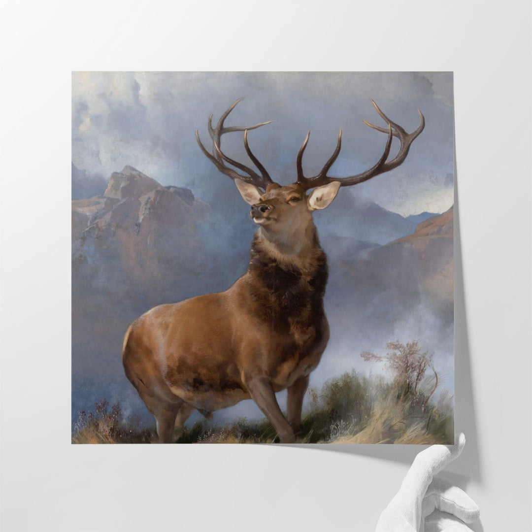 The Monarch of the Glen - Canvas Print Wall Art