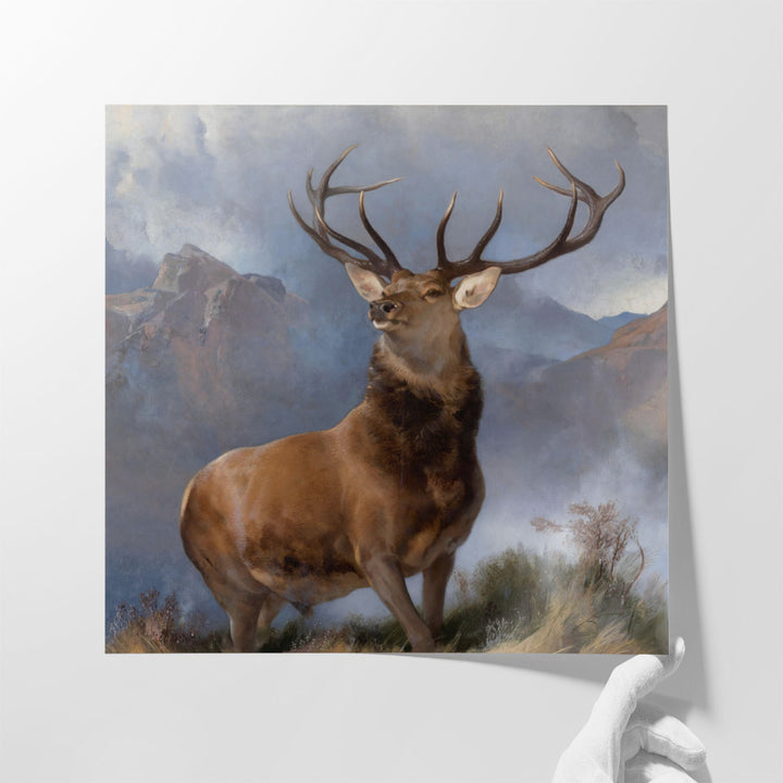 The Monarch of the Glen - Canvas Print Wall Art