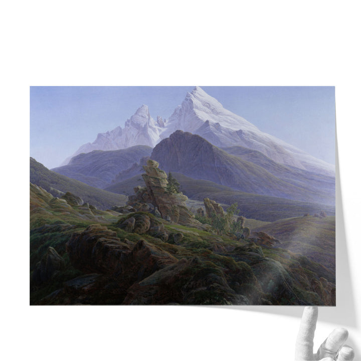 The Watzmann, 1824 - Canvas Print Wall Art