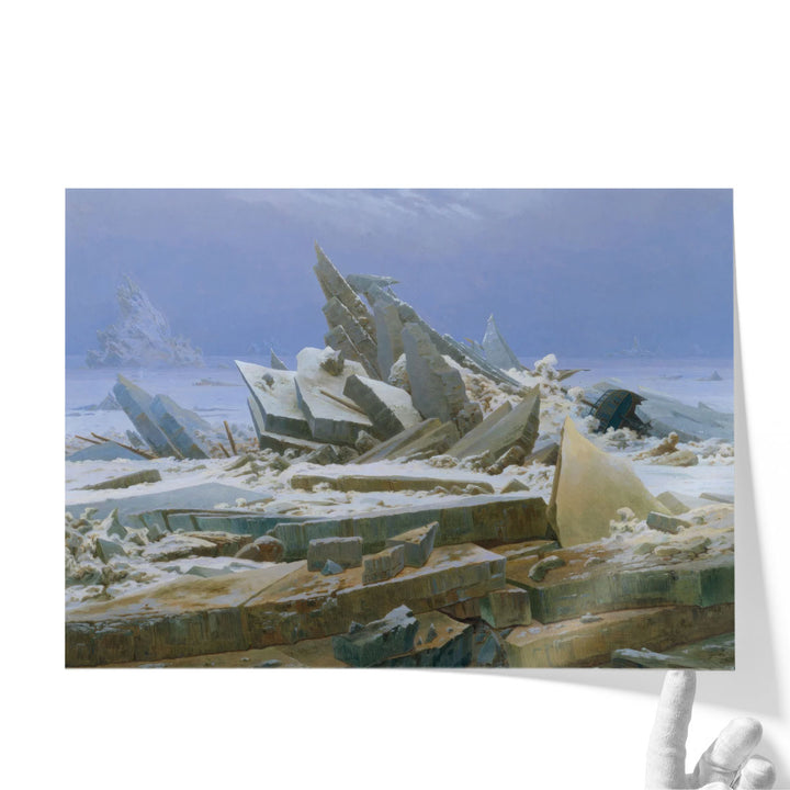 The Sea of Ice - Canvas Print Wall Art