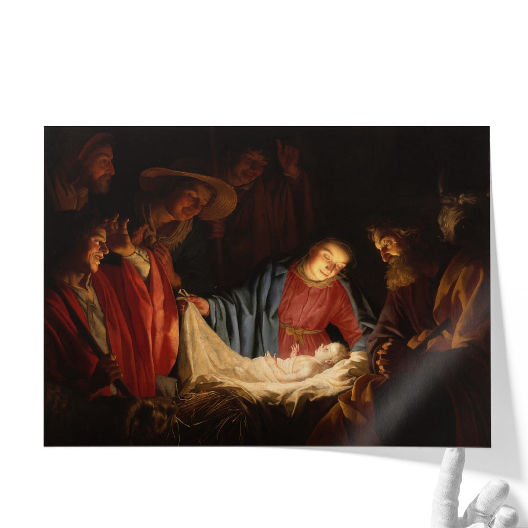 Adoration of the Shepherds, 1622 - Canvas Print Wall Art