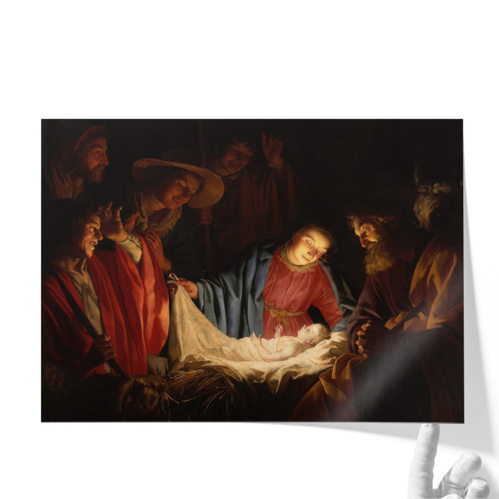 Adoration of the Shepherds, 1622 - Canvas Print Wall Art