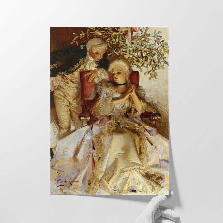 The Courtship, Success Magazine Cover - Canvas Print Wall Art