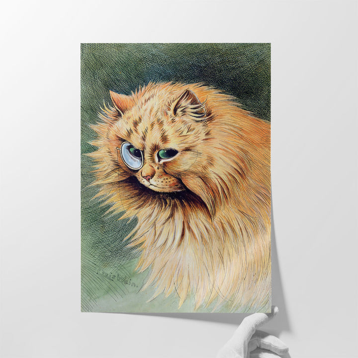 The Monocle - Canvas Print Wall Art