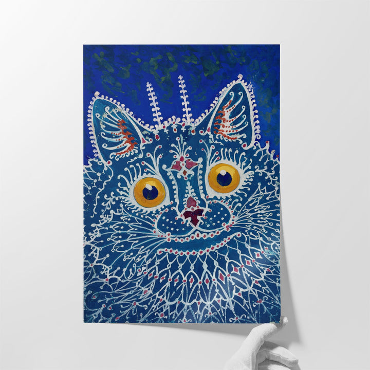 A Cat in Gothic Style - Canvas Print Wall Art