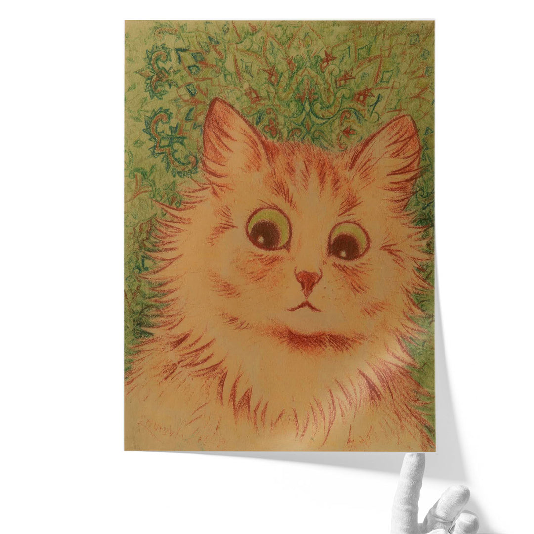 Kaleidoscope Cats II - Canvas Print Wall Art