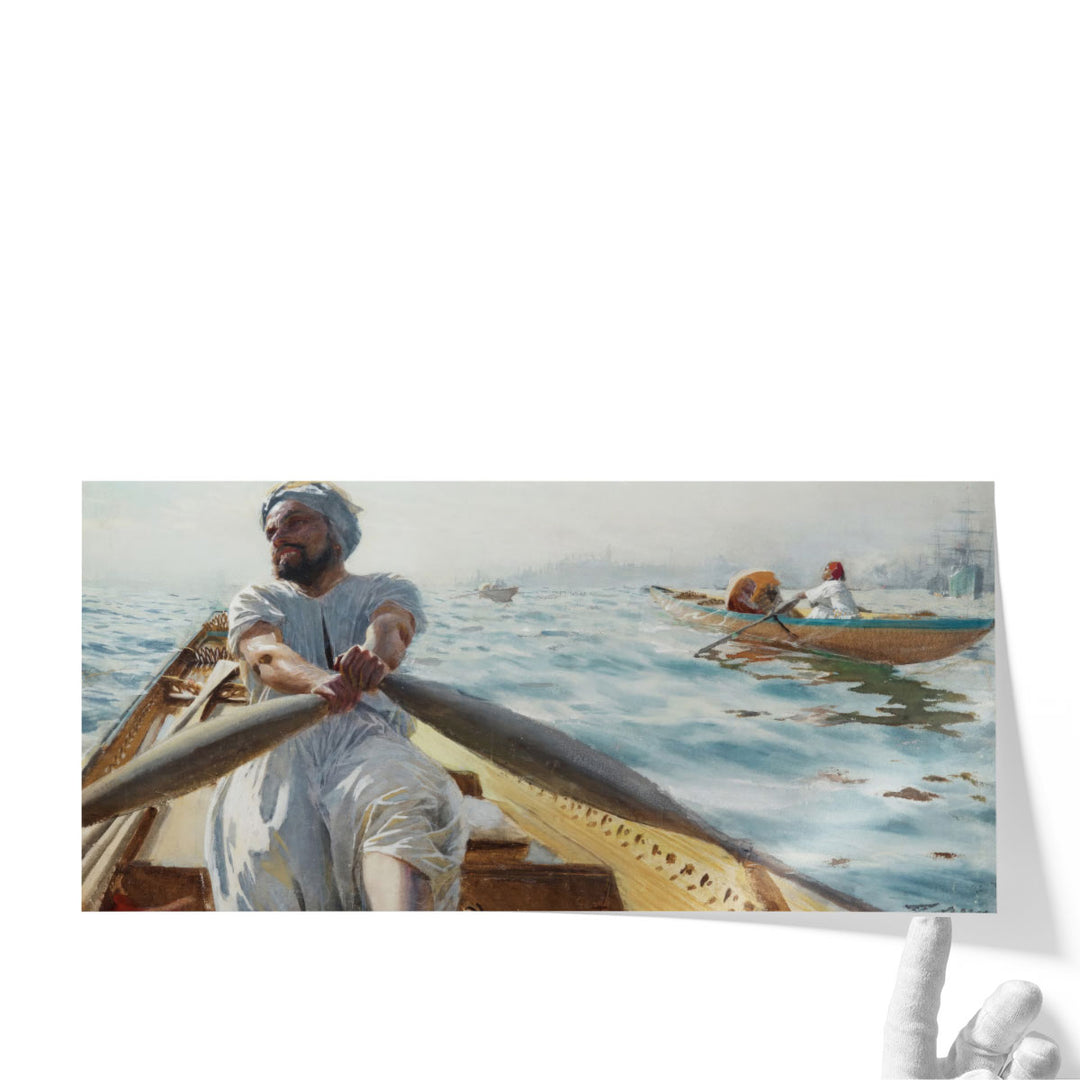 Caique Oarsman - Canvas Print Wall Art