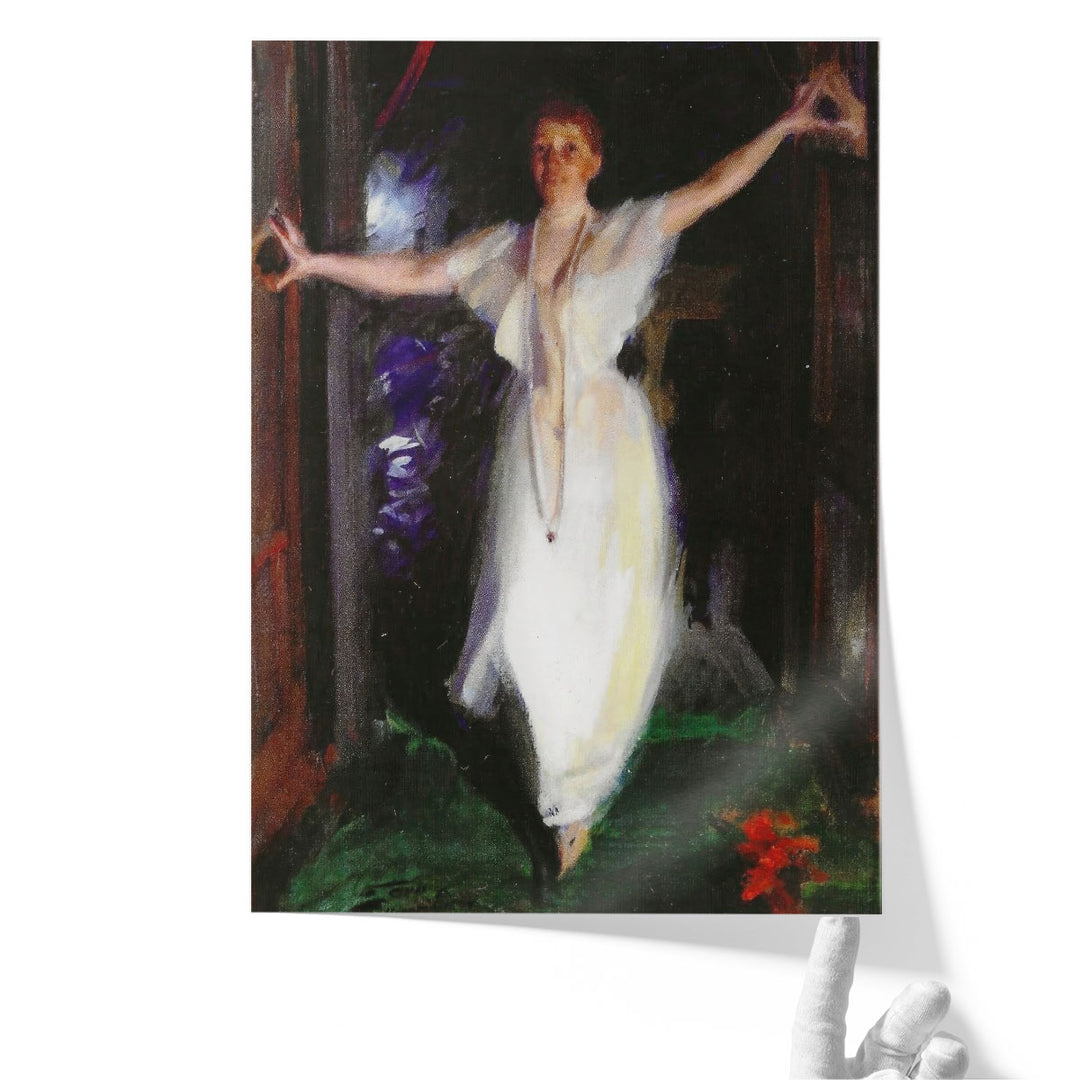 Isabella Stewart Gardner in Venice - Canvas Print Wall Art