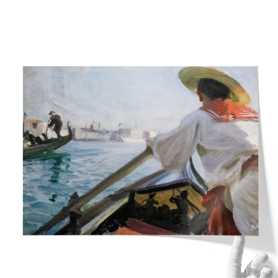 In my Gondola - Canvas Print Wall Art